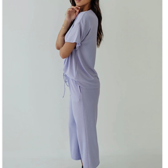 NWT Ribbed Wide Leg Set - Picture 4 of 4